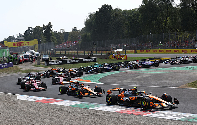 Velká cena Itálie formule 1 2025: program, výsledky, kde závod sledovat