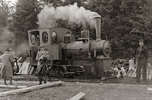 ZANIKLÉ TRATĚ: Arnoštovská úzkokolejka odklízela na Šumavě polomy