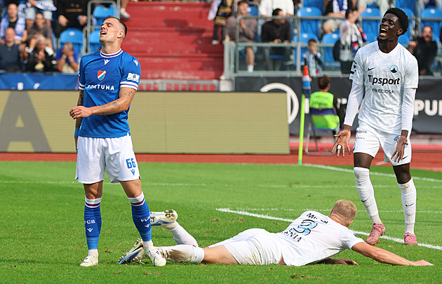 Baník - Liberec 0:2, trápení domácích trvá. Hosté rozhodli v prvním poločase