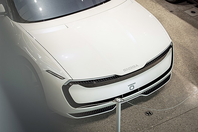 Nová škodovka je k vidění v Česku. Elektrický kombík vystavují v muzeu