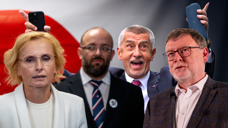 Vítězové a poražení voleb: Král Babiš i Rajchlův výtah. Smutný Vidlák a Stanjura