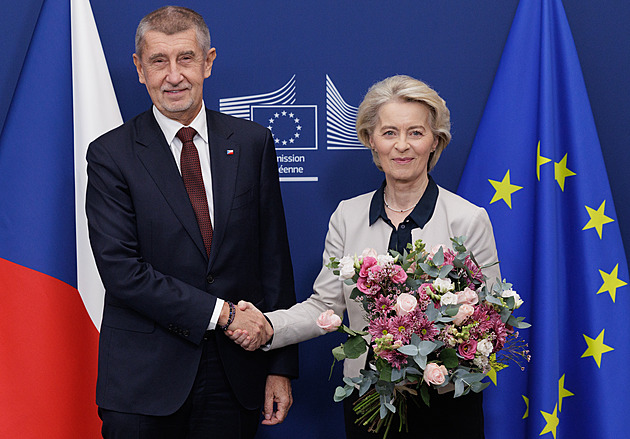Dobrá schůzka, řešili jsme i Ukrajinu, uvedla Leyenová po setkání s Babišem