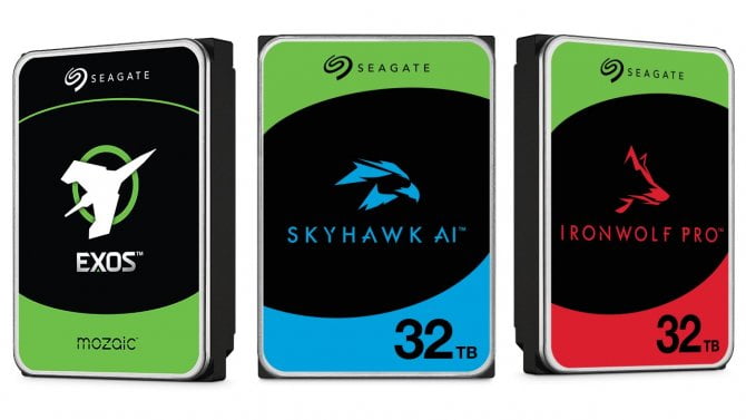 HDD s kapacitou 32 TB a bez problémového SMR: Seagate vydává větší disky s laserovou technologií