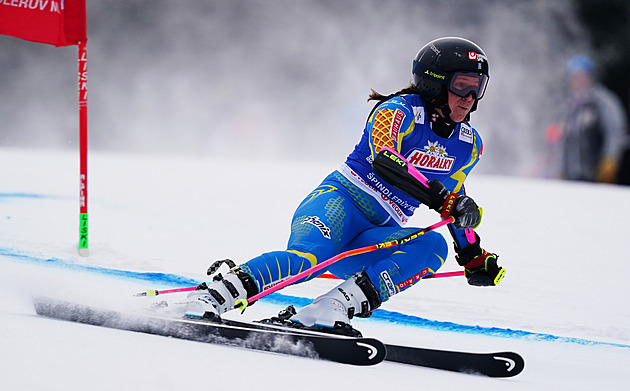 Obří slalom ve Špindlu vede Hectorová, Shiffrinová čtvrtá. Druhé kolo bez Češek