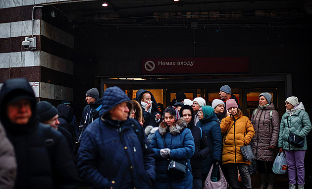 Kvůli výpadku ukrajinské sítě nejede metro v Kyjevě, problémy má i Moldavsko