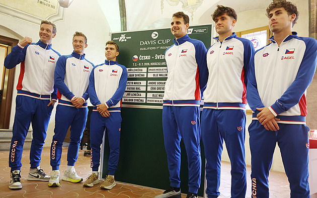 Davis Cup 2026 v Jihlavě: program a výsledky zápasu Česko vs. Švédsko