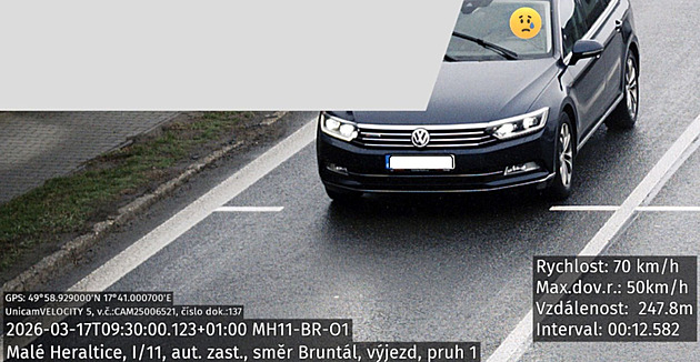 Za jednu jízdu tři pokuty. Tah mezi Opavou a Bruntálem hlídají nové radary