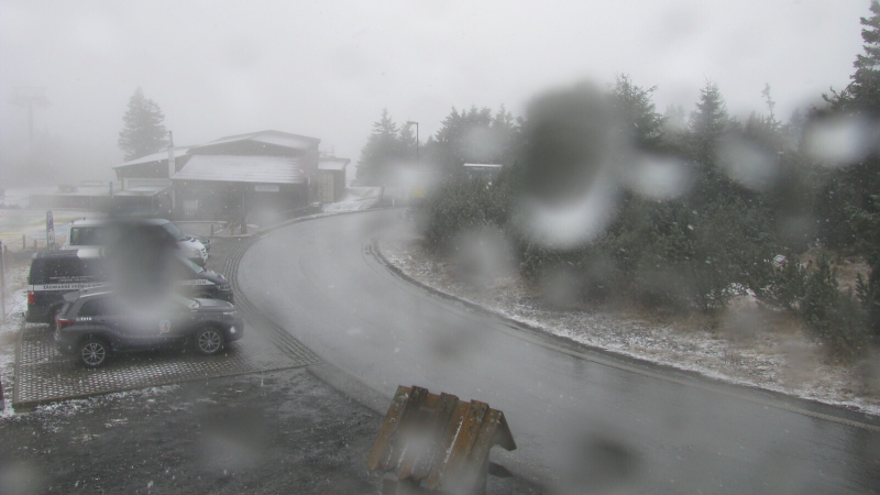 Do Česka vtrhlo ochlazení: Padá sníh, teploty klesají k nule. Někde ale mají ještě jaro