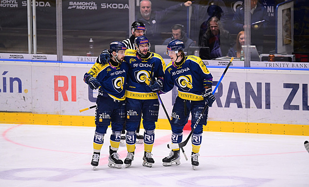 Zlín vyrovnal finále první ligy s Jihlavou, v pátém zápase se bude hrát o mečbol
