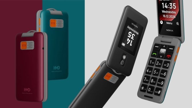 Nokia 2360 Flip je skvělý telefon pro seniory i děti. Z bizarního důvodu ho ale v Česku využijete jen dva roky